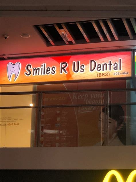 Smiles R Us Dental (Woodlands Mart) .